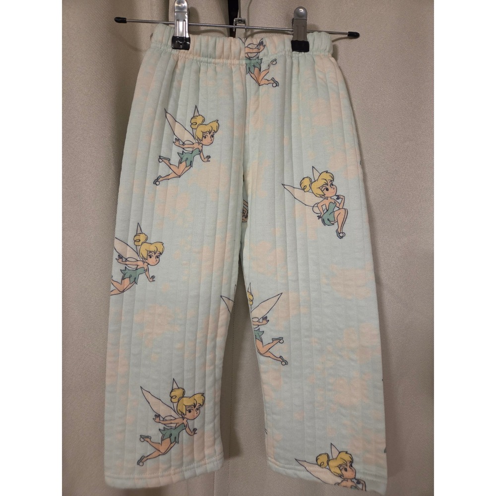 Disney Tinker Bell Quilted Sweatshirt and Pants Set Mint Green 4T Kids